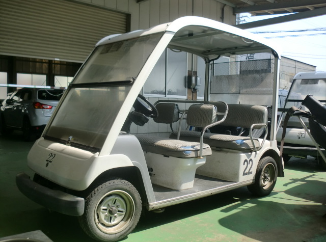 ヤマハ発動機製五人乗ガソリン電磁誘導式ゴルフカート